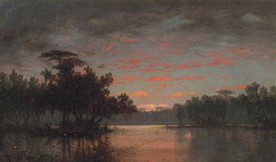 Sunset by Joseph Rusling Meeker - Auction record, sale price, and art valuation. Compare with similar artists and explore comparable artworks.