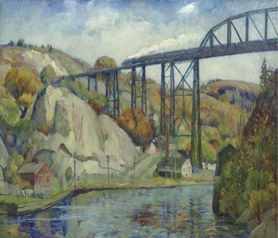 The Bridge at Eddyville, New York