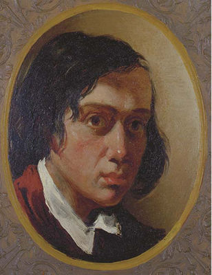 Portrait of Peter Frederick Rothermel: Self-portrait