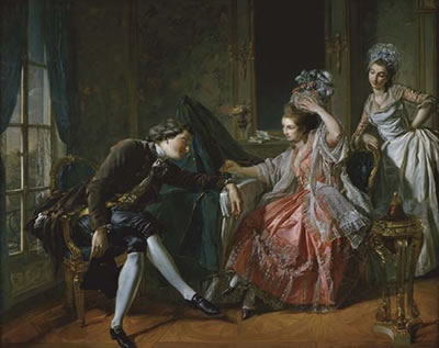 Sample artwork by Louis Rolland Trinquesse (1746 - 1800), known for painting - View similar artists and auction records