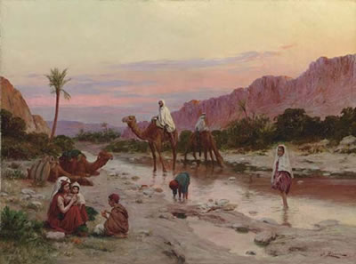 Sample artwork by Jose Alsina (1850 - 1925), known for paintings - View similar artists and auction records