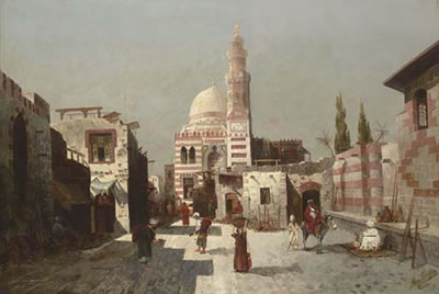 The Entrance to the Complex of Sultan Qaytbay, Cairo