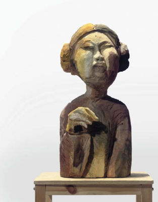 Sample artwork by Anne Chu (1959 - 2016), known for sculpture-figure, abstraction - View similar artists and auction records