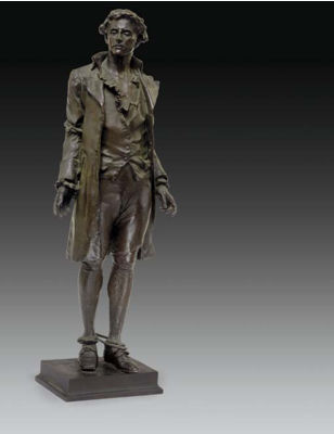 Nathan Hale by Frederick William MacMonnies - Auction record, sale price, and art valuation. Compare with similar artists and explore comparable artworks.