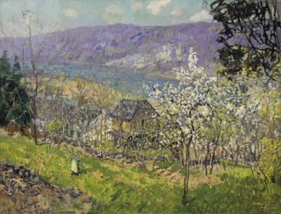 Spring at Point Pleasant on the Delaware River