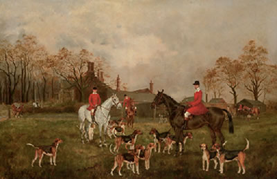 Linlithgow and Stirling Hunt by Henry Frederick Lucas Lucas - Auction record, sale price, and art valuation. Compare with similar artists and explore comparable artworks.