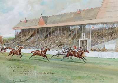 Sample artwork by John Beer (1883 - 1915), known for equestrian painting, hunting - View similar artists and auction records