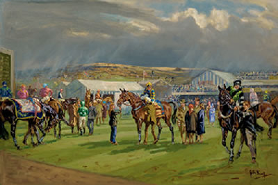 Cheltenham by John Gregory King - Auction record, sale price, and art valuation. Compare with similar artists and explore comparable artworks.