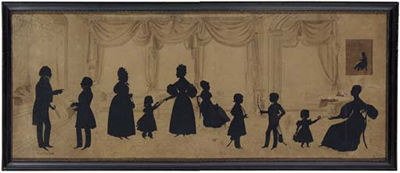 A Group Silhouete Portrait