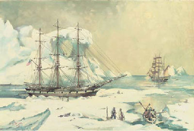 Sample artwork by Alan Bowyer (fl.1929 - 1940s), known for marine, naval battle - View similar artists and auction records