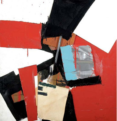 Sample artwork by Giuseppe Napoli (1929 - 1967), known for abstract, modernist painting and sculpture-portrait, still life, figurative - View similar artists and auction records