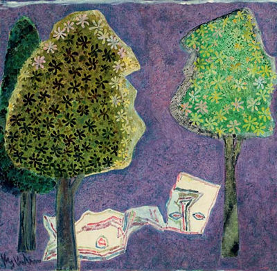 Untitled (Woman and a tree)