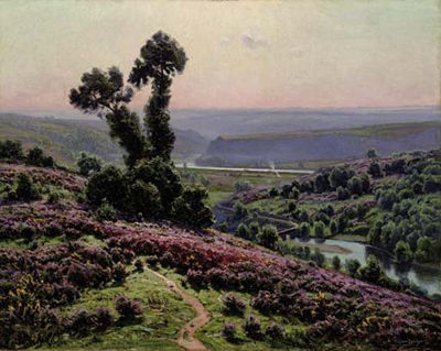 Sample artwork by William Didier-Pouget (1864 - 1959), known for atmospheric countryside landscape painting - View similar artists and auction records
