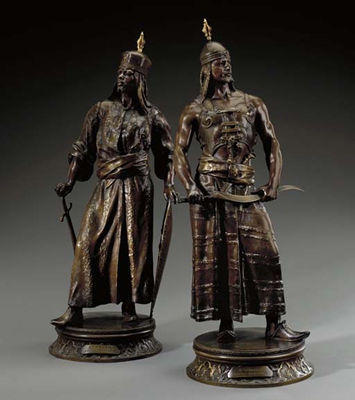 Sample artwork by Georges Charles Coudray (1863 - c.1932), known for sculpture, female figures of oriental inspiration - View similar artists and auction records