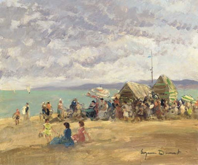 A la Playa by Eugenio Alvarez Dumont - Auction record, sale price, and art valuation. Compare with similar artists and explore comparable artworks.