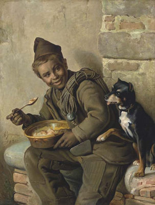 Meal Time for the Chimeny Sweep
