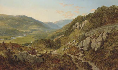 A View of Darley, Derbyshire