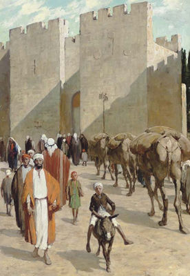 Outside the Jaffa Gate, Jerusalem
