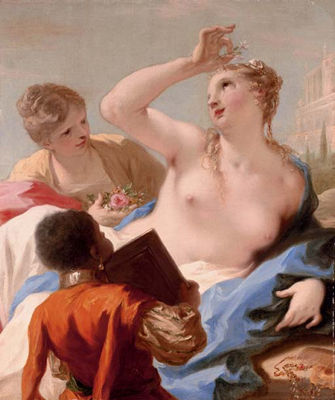 Bathsheba at her toilet