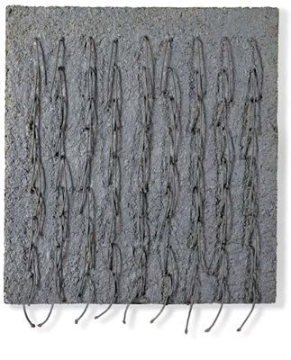 Sample artwork by Eva Hesse (1936 - 1970), known for modernist imagery, constructions, sculpture - View similar artists and auction records