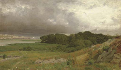 The Coming Storm by Alexander Helwig Wyant - Auction record, sale price, and art valuation. Compare with similar artists and explore comparable artworks.