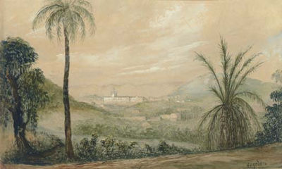 Emperor Pedro II's Fazenda Santa Cruz, Brazil by Friedrich Hagedorn - Auction record, sale price, and art valuation. Compare with similar artists and explore comparable artworks.