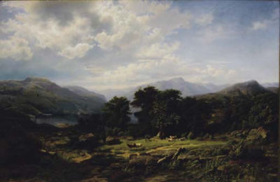 Vast mountain landscape by Heinrich Steinike - Auction record, sale price, and art valuation. Compare with similar artists and explore comparable artworks.