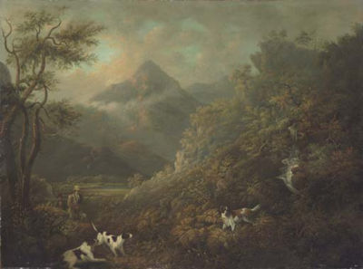 Sportsmen Shooting in an Upland Landscape by Charles Henry Schwanfelder - Auction record, sale price, and art valuation. Compare with similar artists and explore comparable artworks.