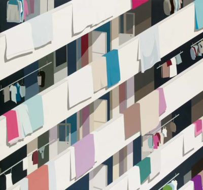 Balcony by Brian Alfred - Auction record, sale price, and art valuation. Compare with similar artists and explore comparable artworks.
