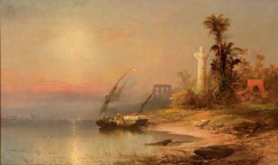 Sunset in the Orient