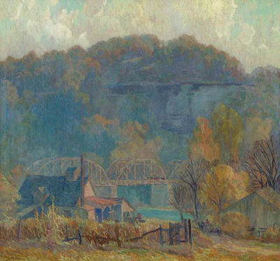 The Cliff at Morning, Ozarks