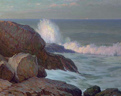 Rocky Coast by William Burpee - Auction record, sale price, and art valuation. Compare with similar artists and explore comparable artworks.