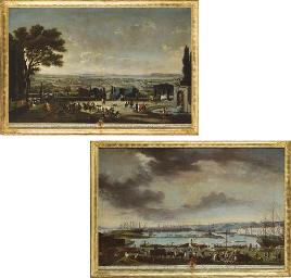 TOULON, VUE DE LA VILLE ET DE LA RADE AFTER JOSEPH VERNET (1714-1789)
