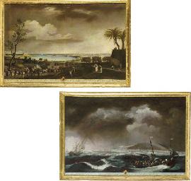 LE PORT D'ANTIBES AND LE PORT DE SÈTE AFTER JOSEPH VERNET (1714-1789) : A PAIR