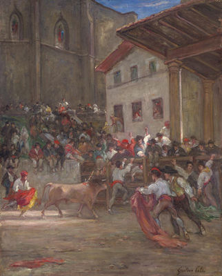 El picador con el toro