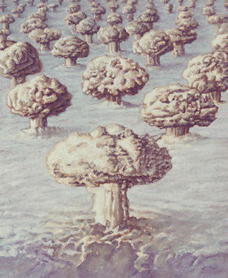Cloud Chamber (Utopian Landscape #4) by Jim Shaw - Auction record, sale price, and art valuation. Compare with similar artists and explore comparable artworks.