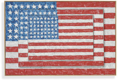 Jasper Johns (Three Flags), 1958