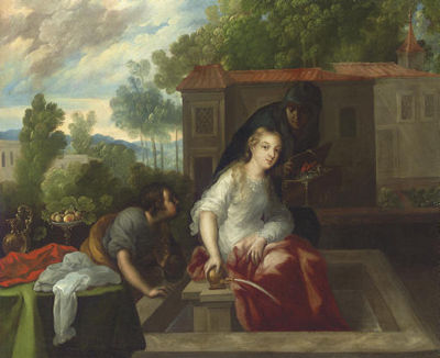 Escena pastoral
