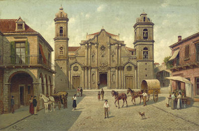 Cuba- Cathédral de la Havane