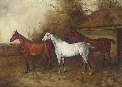 Three Hunters outside a Stall by John Arnold Alfred Wheeler - Auction record, sale price, and art valuation. Compare with similar artists and explore comparable artworks.
