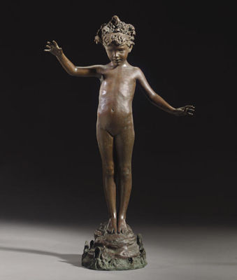 Water Nymph by Bessie Onahotema Potter (Keyes) Vonnoh - Auction record, sale price, and art valuation. Compare with similar artists and explore comparable artworks.