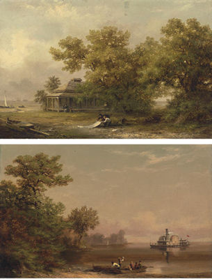 A South Carolina Coastal Scene and Hilton Head Port Royal, South Carolina: Two Works