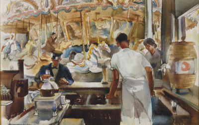 Lincoln Park Merry-Go-Round by Barse Miller - Auction record, sale price, and art valuation. Compare with similar artists and explore comparable artworks.