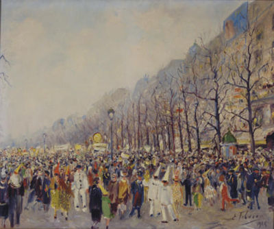 Sample artwork by Edouard Febvre (1885 - 1967), known for painting - View similar artists and auction records