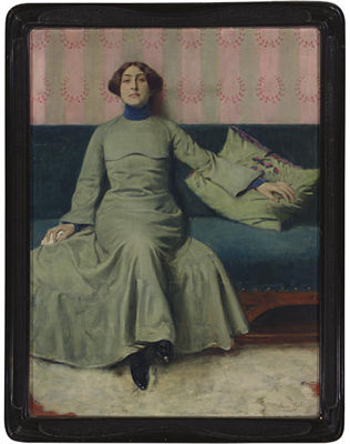Portrait der Schwester des Künstlers (Baladine Klossowska)