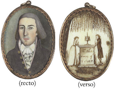 A Miniature Portrait of A Gentleman (Thomas Coit)