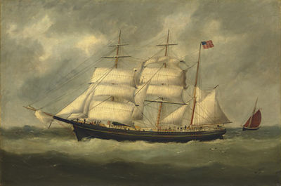 Sample artwork by Edouard Adam I (1847 - 1929), known for ship painting, marine - View similar artists and auction records