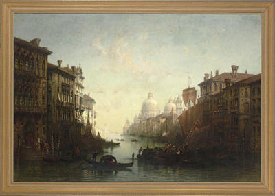 Sample artwork by Johann Friedrich Hennings (1838 - 1899), known for landscape painting - View similar artists and auction records