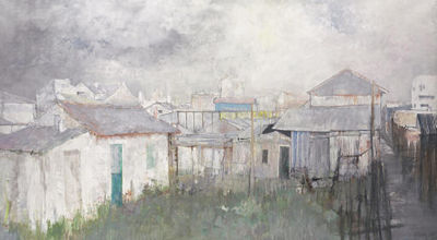 Sample artwork by Jean Jansem (1920 - 2013), known for figure and genre painting - View similar artists and auction records