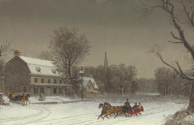 Sample artwork by William Van De Velde Bonfield (1834 - 1885), known for coastal marine and winter scene painting - View similar artists and auction records